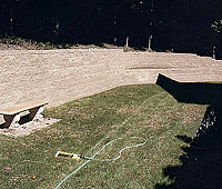 Retaining Walls and Outcropping