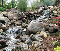 Water Features and Night Lighting