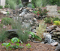 Water Features and Night Lighting