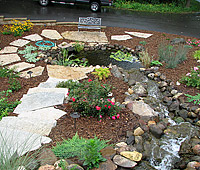 Water Features and Night Lighting