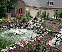 Water Features and Night Lighting