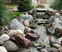 Water Features and Night Lighting