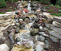 Water Features and Night Lighting