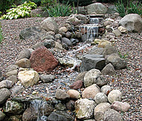 Water Features and Night Lighting