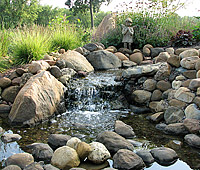 Water Features and Night Lighting