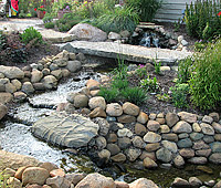 Water Features and Night Lighting